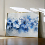 Floral 087 Canvas Art 60 x 40 cm / Black