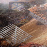 Landscape 087 Canvas Art 60 x 40 cm / Black