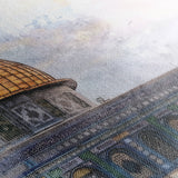 Palestine 087 Canvas Art 60 x 40 cm / Black