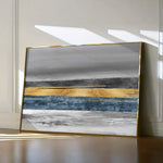 Abstract 088 Canvas Art 60 x 40 cm / Black