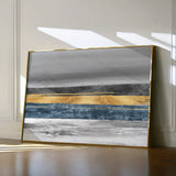 Abstract 088 Canvas Art 60 x 40 cm / Black
