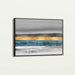 Abstract 088 Canvas Art 60 x 40 cm / Black