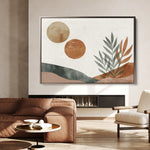 Boho 088 Canvas Art 60 x 40 cm / Black