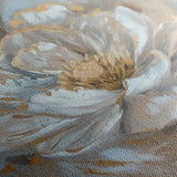 Floral 088 Canvas Art 60 x 40 cm / Black