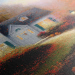 Landscape 088 Canvas Art 60 x 40 cm / Black