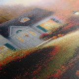 Landscape 088 Canvas Art 60 x 40 cm / Black