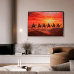 Orientalist 088 Canvas Art 60 x 40 cm / Black