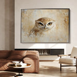 Animals 089 Canvas Art 60 x 40 cm / Black