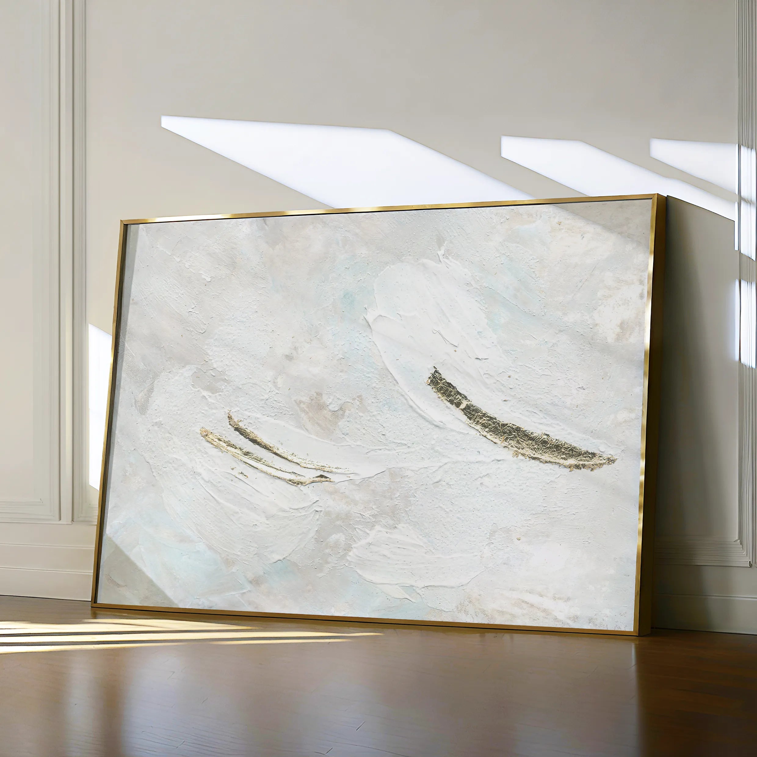 Abstract 089 Canvas Art 60 x 40 cm / Black