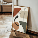 Boho 089 Canvas Art 60 x 40 cm / Black