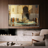 Orientalist 089 Canvas Art 60 x 40 cm / Black