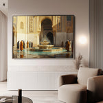 Orientalist 089 Canvas Art 60 x 40 cm / Black