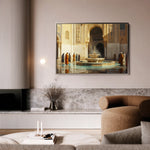 Orientalist 089 Canvas Art 60 x 40 cm / Black