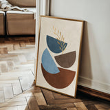 Boho 090 Canvas Art 60 x 40 cm / Black