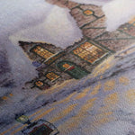Landscape 090 Canvas Art 60 x 40 cm / Black