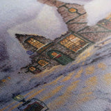 Landscape 090 Canvas Art 60 x 40 cm / Black
