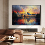 Palestine 090 Canvas Art 60 x 40 cm / Black