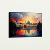Palestine 090 Canvas Art 60 x 40 cm / Black
