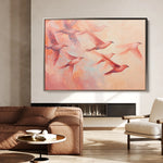 Animals 091 Canvas Art 60 x 40 cm / Black