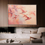Animals 091 Canvas Art 60 x 40 cm / Black