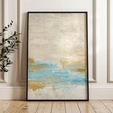 Abstract 091 Canvas Art 60 x 40 cm / Black