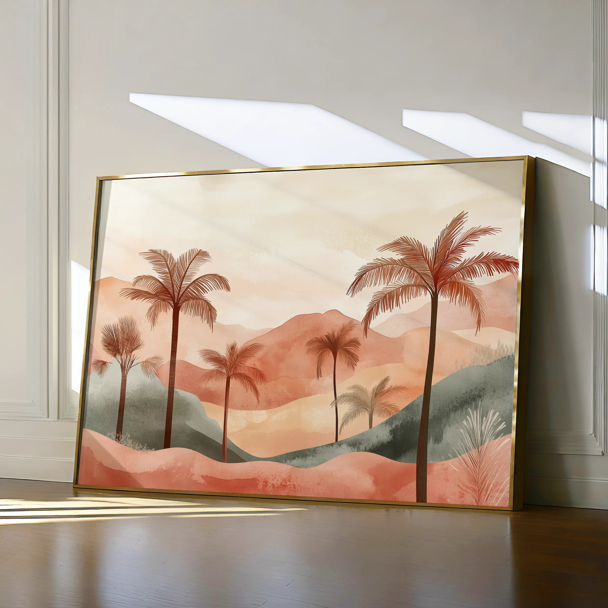 Boho 091 Canvas Art 60 x 40 cm / Black