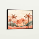 Boho 091 Canvas Art 60 x 40 cm / Black