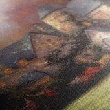 Landscape 091 Canvas Art 60 x 40 cm / Black