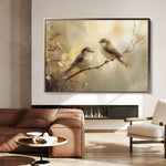 Animals 092 Canvas Art 60 x 40 cm / Black