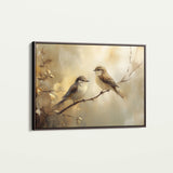 Animals 092 Canvas Art 60 x 40 cm / Black