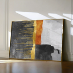 Abstract 092 Canvas Art 60 x 40 cm / Black