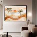 Boho 092 Canvas Art 60 x 40 cm / Black