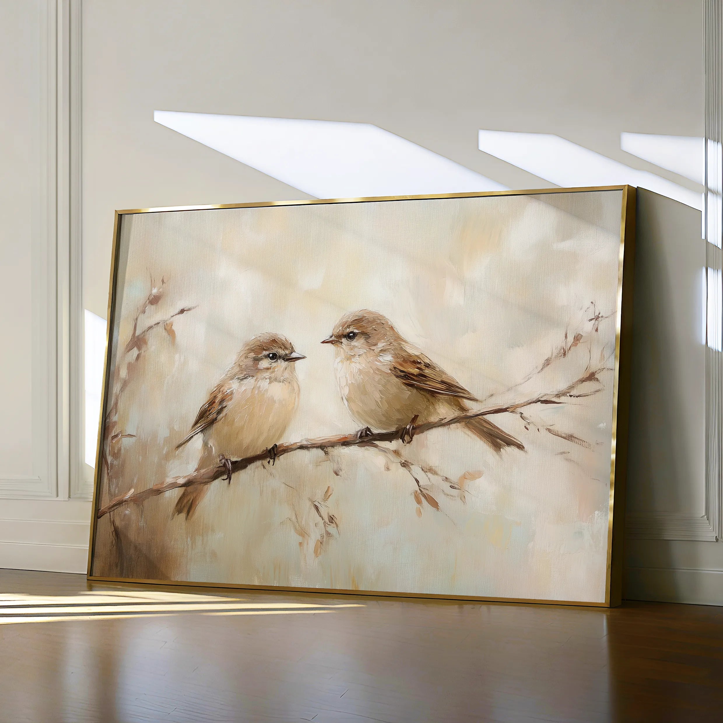 Animals 093 Canvas Art 60 x 40 cm / Black