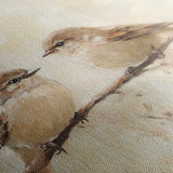 Animals 093 Canvas Art 60 x 40 cm / Black