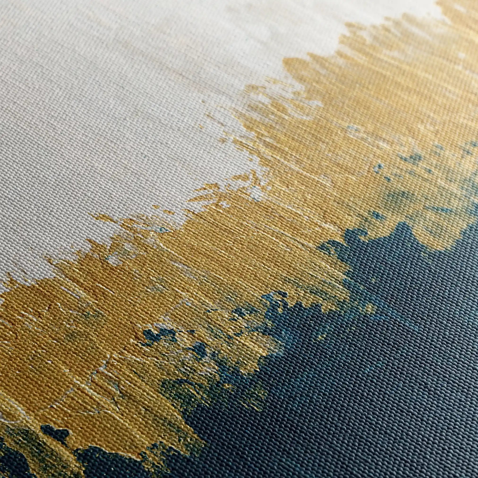 Abstract 093 Canvas Art 60 x 40 cm / Black