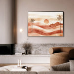 Boho 093 Canvas Art 60 x 40 cm / Black