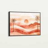 Boho 093 Canvas Art 60 x 40 cm / Black