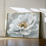 Floral 093 Canvas Art 60 x 40 cm / Black