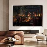 Orientalist 093 Canvas Art 60 x 40 cm / Black