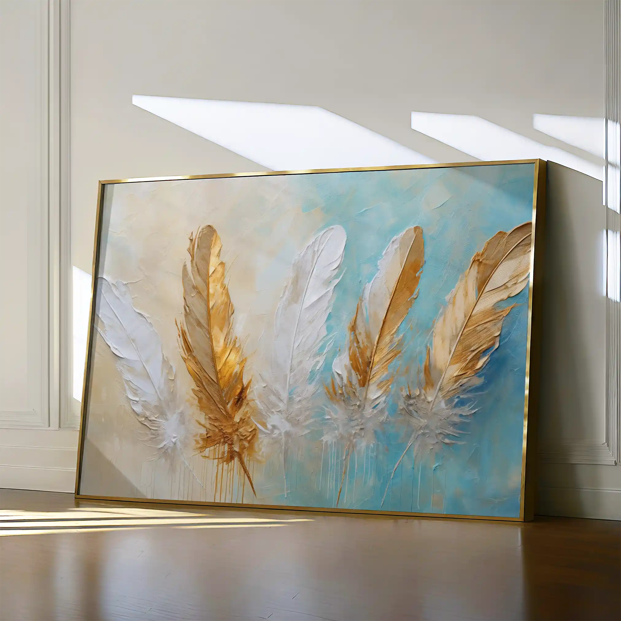 Abstract 094 Canvas Art 60 x 40 cm / Black