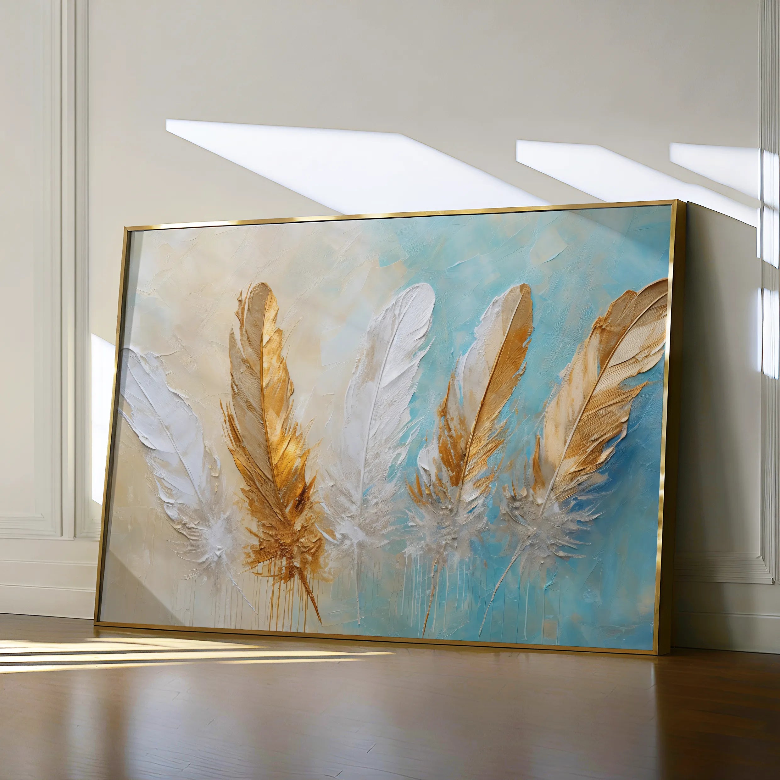 Abstract 094 Canvas Art 60 x 40 cm / Black