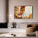 Boho 094 Canvas Art 60 x 40 cm / Black