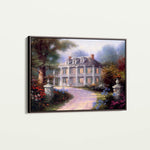 Landscape 094 Canvas Art 60 x 40 cm / Black