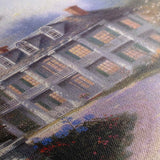 Landscape 094 Canvas Art 60 x 40 cm / Black