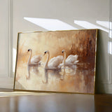 Animals 095 Canvas Art 60 x 40 cm / Black