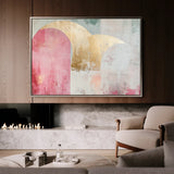 Boho 095 Canvas Art 60 x 40 cm / Black