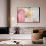 Boho 095 Canvas Art 60 x 40 cm / Black