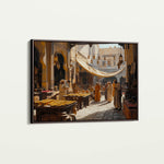 Orientalist 095 Canvas Art 60 x 40 cm / Black