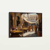Orientalist 095 Canvas Art 60 x 40 cm / Black
