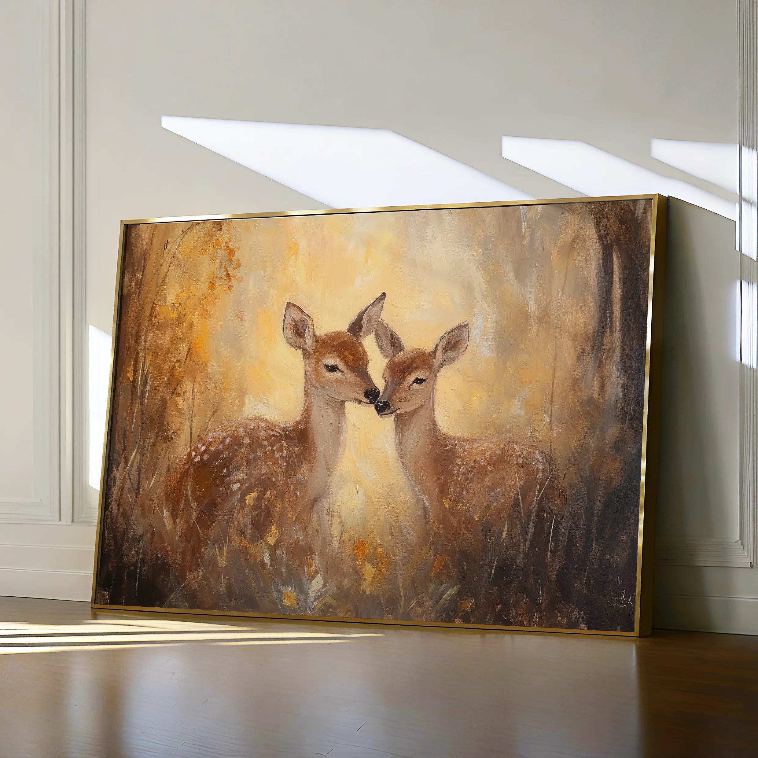 Animals 096 Canvas Art 60 x 40 cm / Black